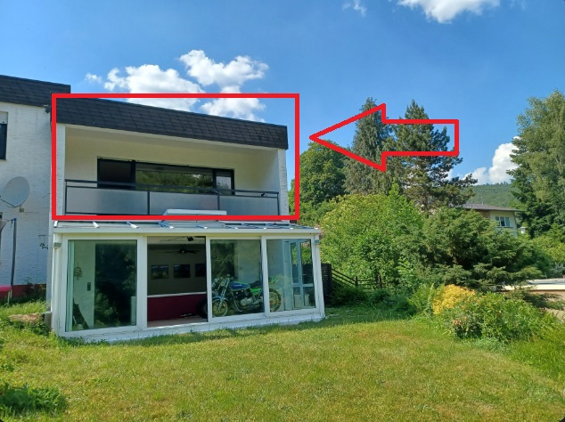 R�ckansicht Wohnung Wohnung Kirschweiler
