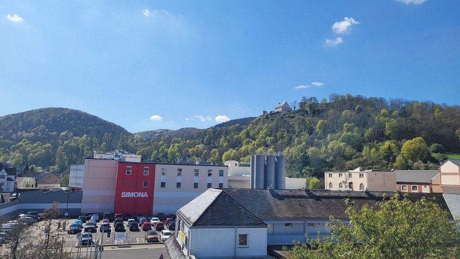 Aussicht von Dachterrasse Haus Kirn
