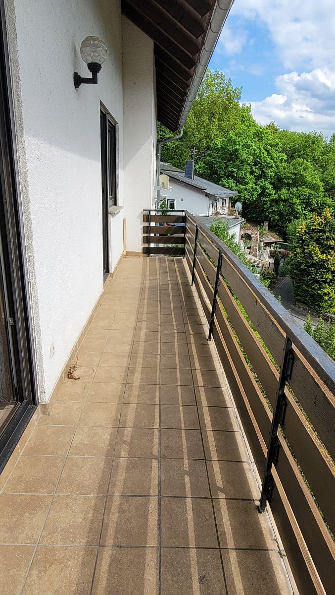 Balkon Erdgeschosswohnung Fischbach