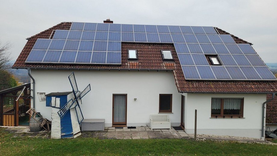 R�ckansicht Einfamilienhaus Idar-Oberstein / G�ttschied