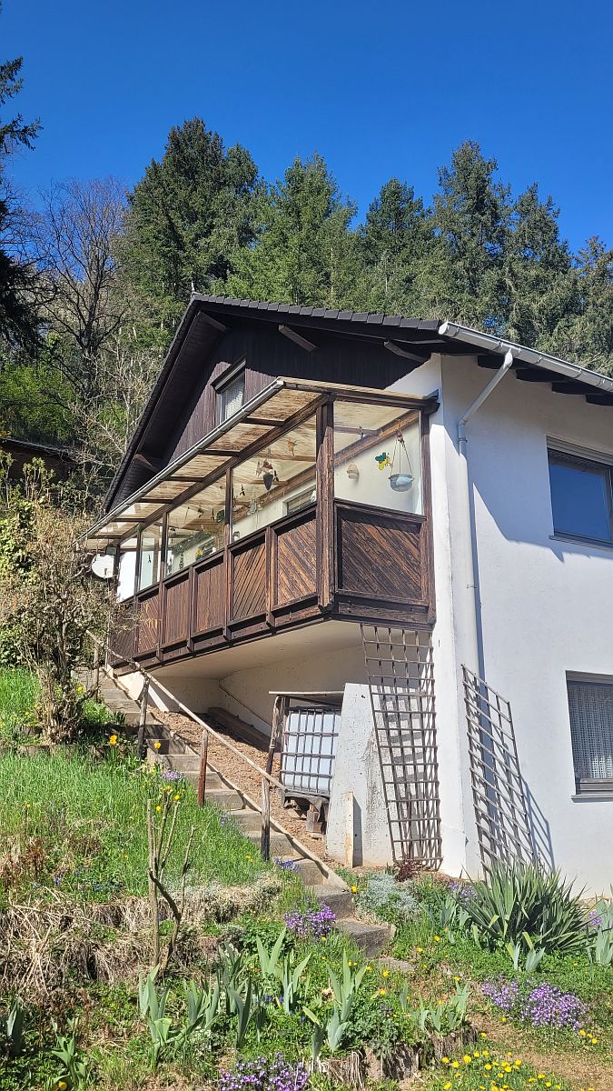 Seitenansicht Einfamilienhaus Staudernheim