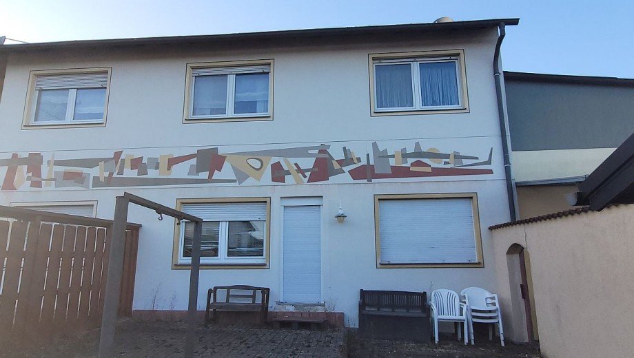 R�ckansicht Erdgeschosswohnung Sensweiler