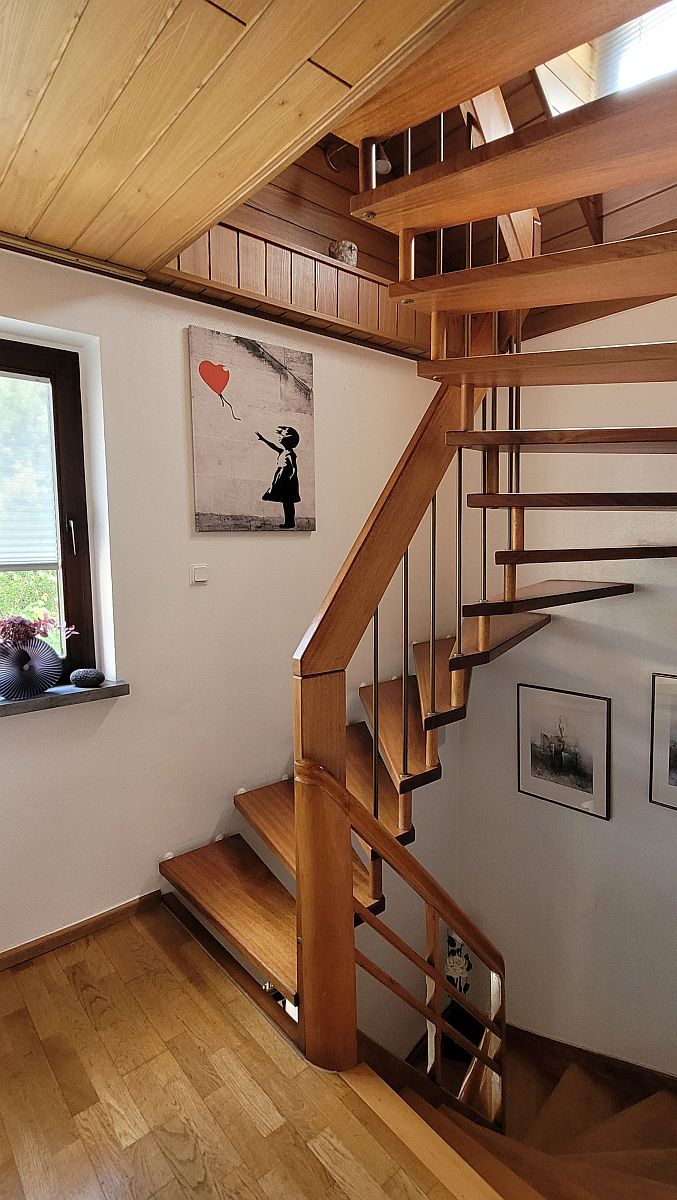 Treppen zum DG Haus Kirn
